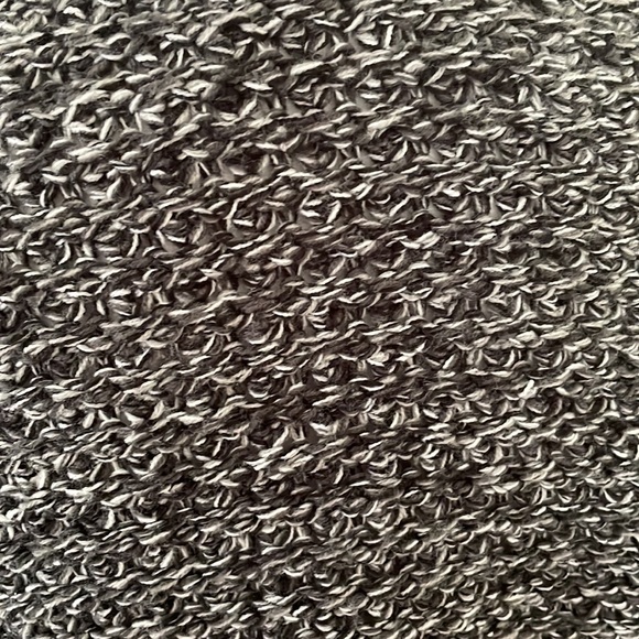 Zara chunky knit one button short cardigan, elbow sleeves shawl collar. - Picture 5 of 11